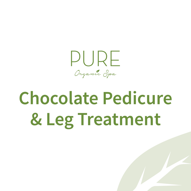 Chocolate Spa Pedicure and Exfoliating Leg Treatment