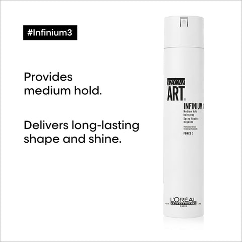 Tecni Art - INFINIUM 3 MEDIUM HOLD HAIRSPRAY