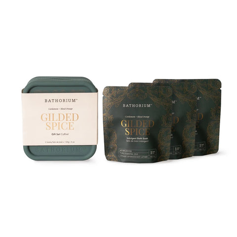 Gilded Spice Bath Soak Gift Set