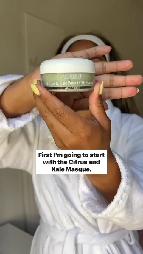 Citrus & Kale Potent C + E Masque