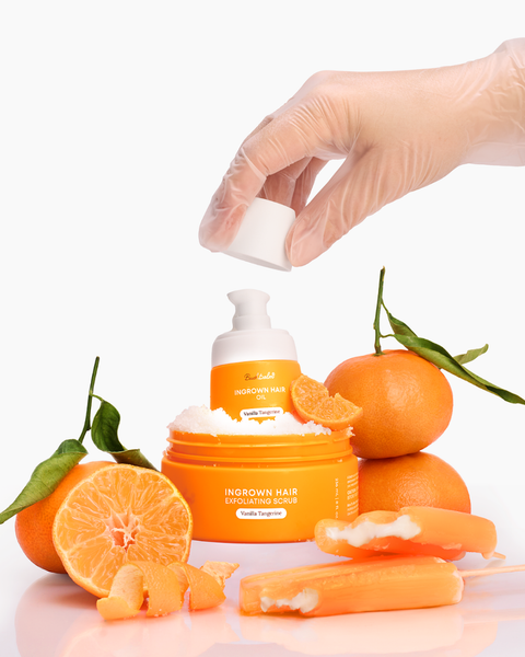Bushbalm - Ingrown Hair Exfoliating Scrub ~ Vanilla Tangerine