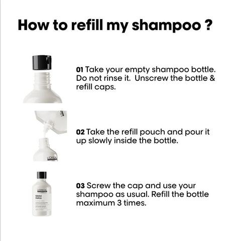 Metal Detox Shampoo Refill 500ml