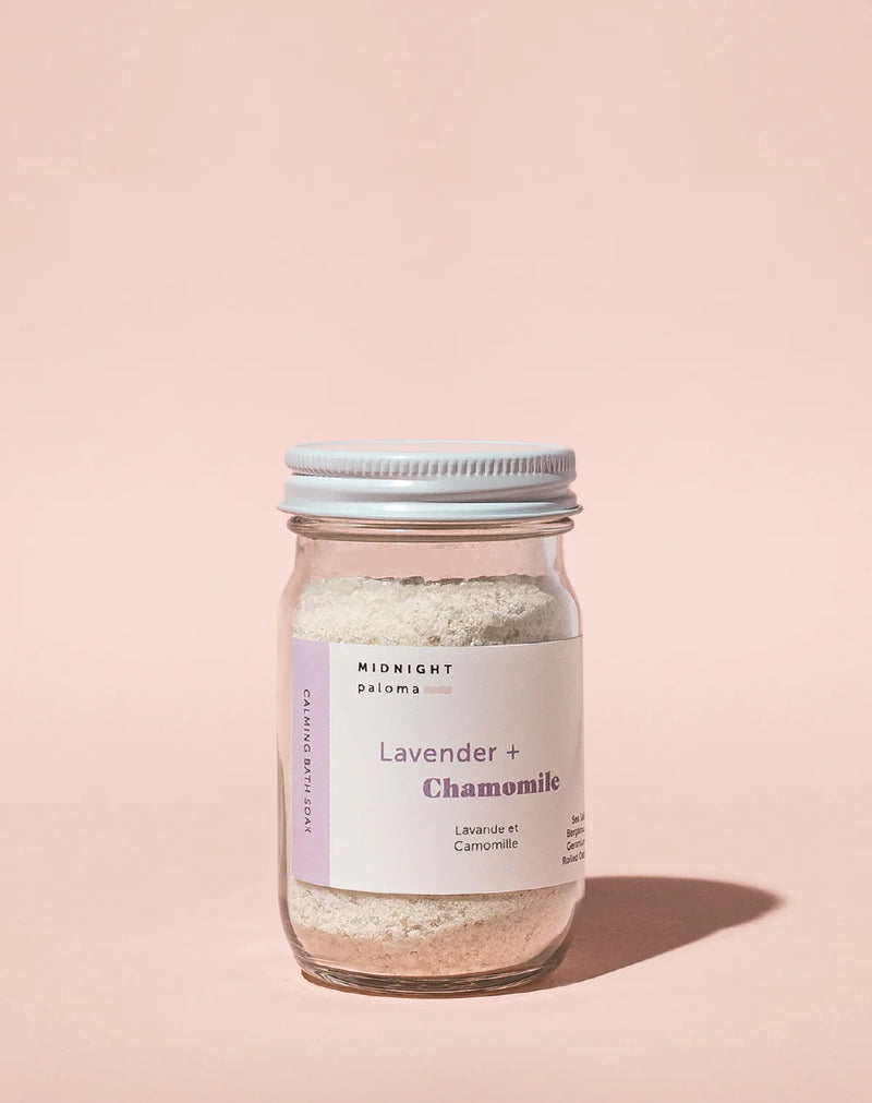 Lavender + Chamomile Calming Bath Soak