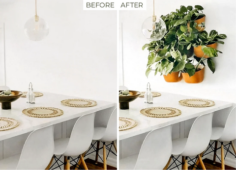 Eco Wall Planter-  White