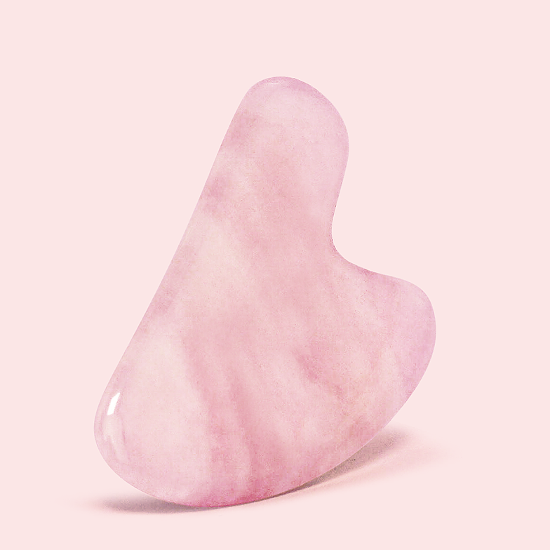 Rose Quartz Gua Sha Tool