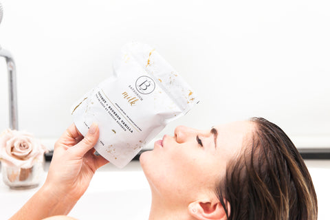 Coconut & Bourbon Vanilla Milk Soak