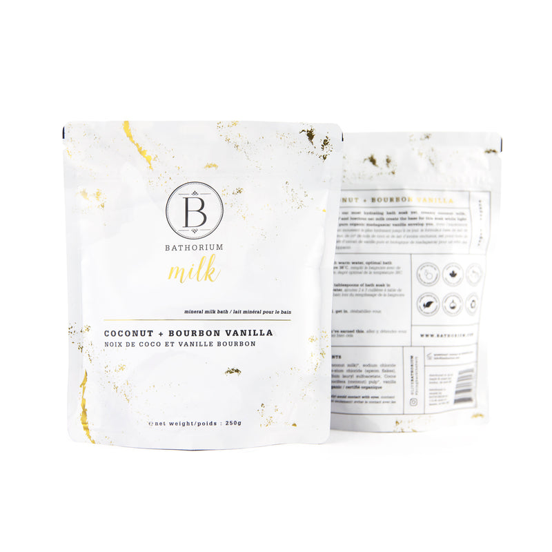 Coconut & Bourbon Vanilla Milk Soak